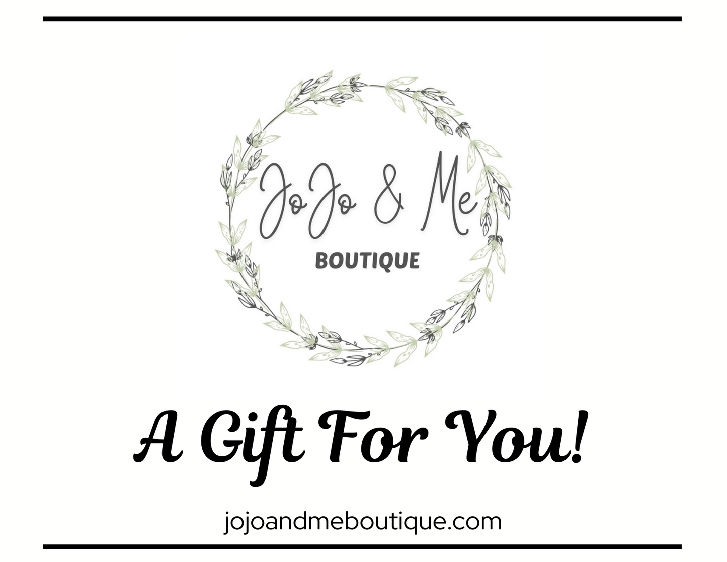 JoJo & Me Boutique Gift Card